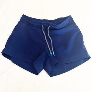 Athleta Girl Shorts sz M (8-10) Navy Blue athletic shorts girls